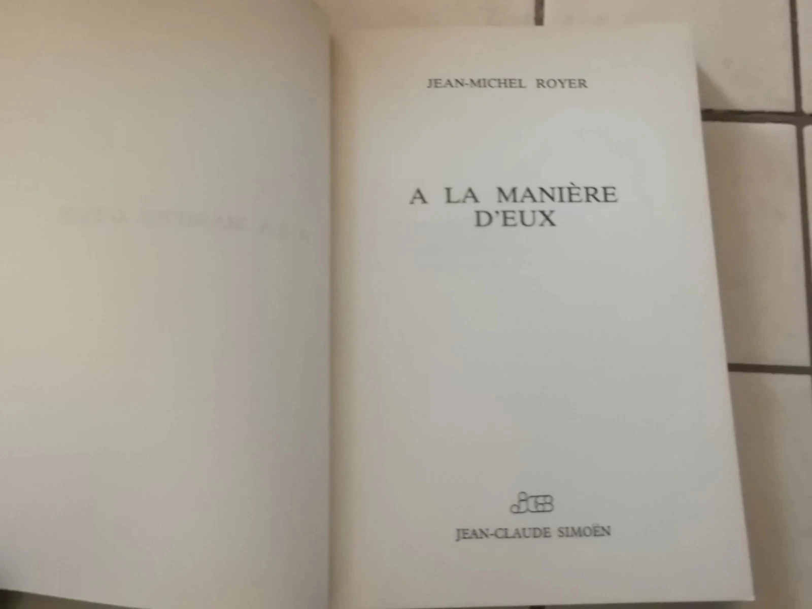 A la manière d'eux – photo 4